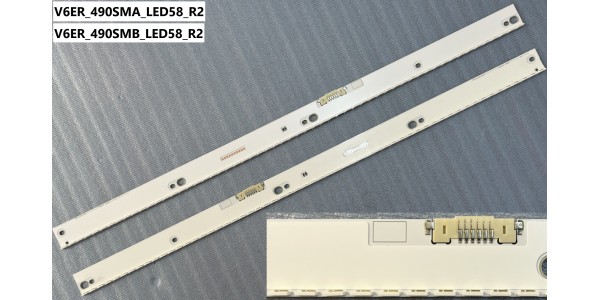 SAMSUNG UE49MU7400 Led bar, SAMSUNG UE49MU7500 Led bar, SAMSUNG UE49KU7500 Led bar, BN95-03472A, BN96-39673A panel ledleri